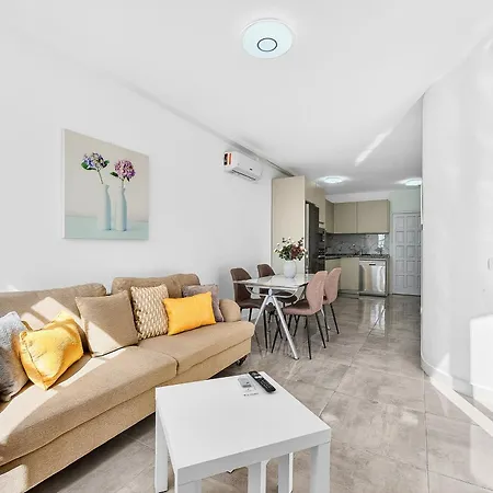 Apartment Beachfront First Line Modern With Ac Playa de las Americas (Tenerife)